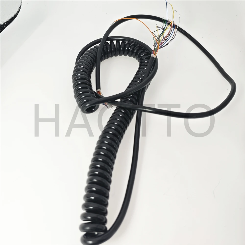 6/7/12/14/15/16/18/19/21/26 النوى كابل حلزوني ل CNC الإلكترونية عقارب سلك الربيع كابل دليل مولد نبضات 3-4 متر