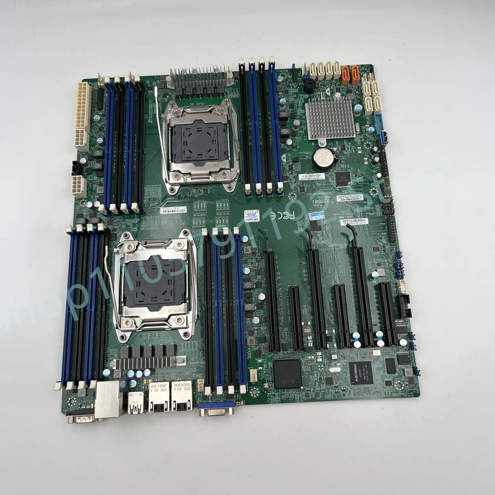 For Supermicro Workstation X99 Motherboard C612 Dual-channel 2011V3 Graphics X10DRI