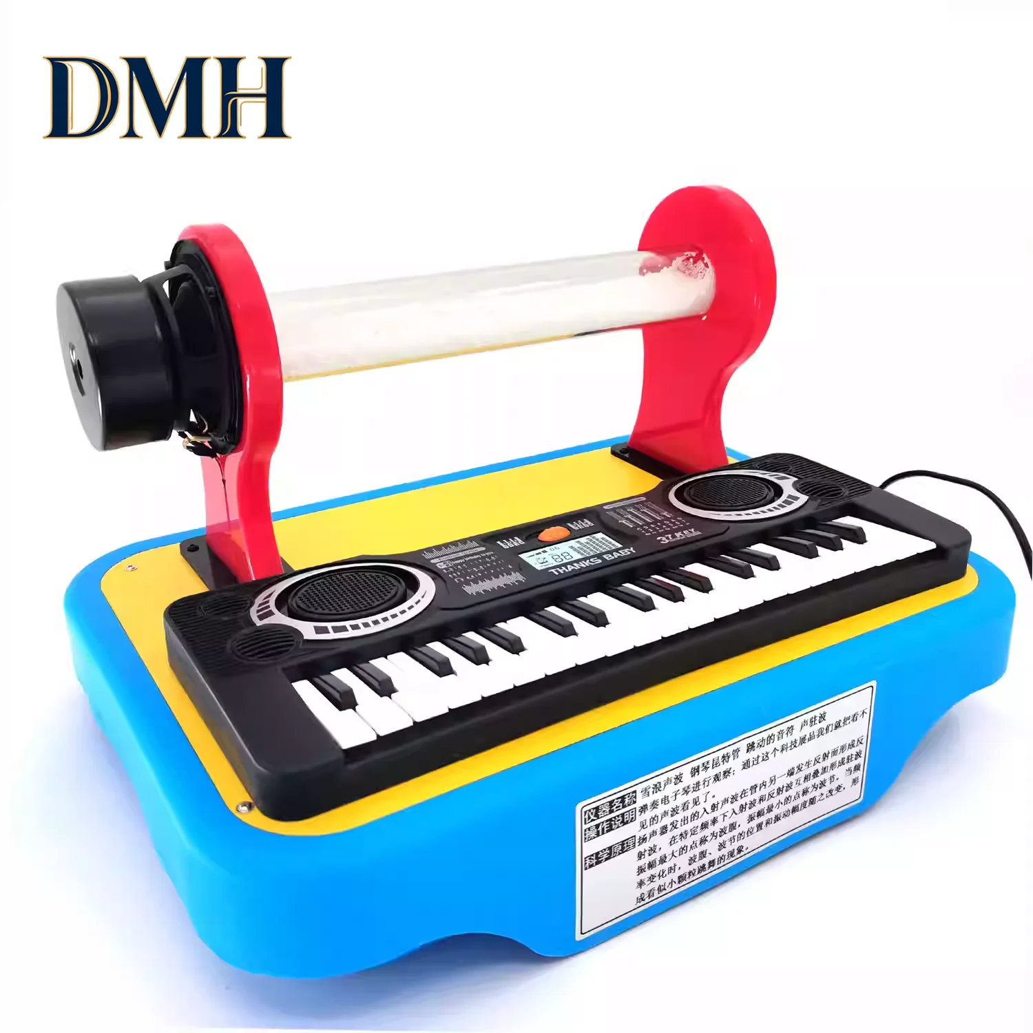 Snow waves,sound waves,science popularization,scientific exploration,instrument jumping,note sound,standing wave accessories ﻿