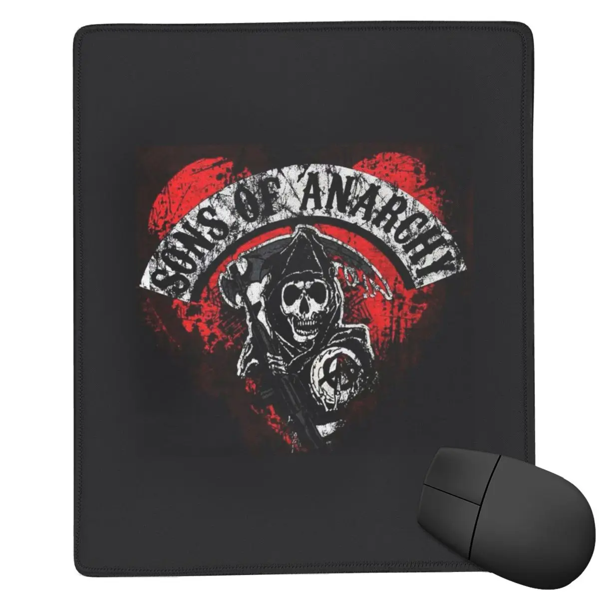 Sons Of Anarchy Samcro Whiskey 7x9 in 22x18 cm Mouse Pad Computer Keyboard Mouse Mat Gaming PC Laptop Desk Mat