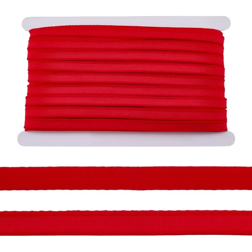 27.3 Yards Red Corset Boning Casing 3/8inch Replacement Bra Cover Band Ribbon Bra Plush Underwire Channeling Tape