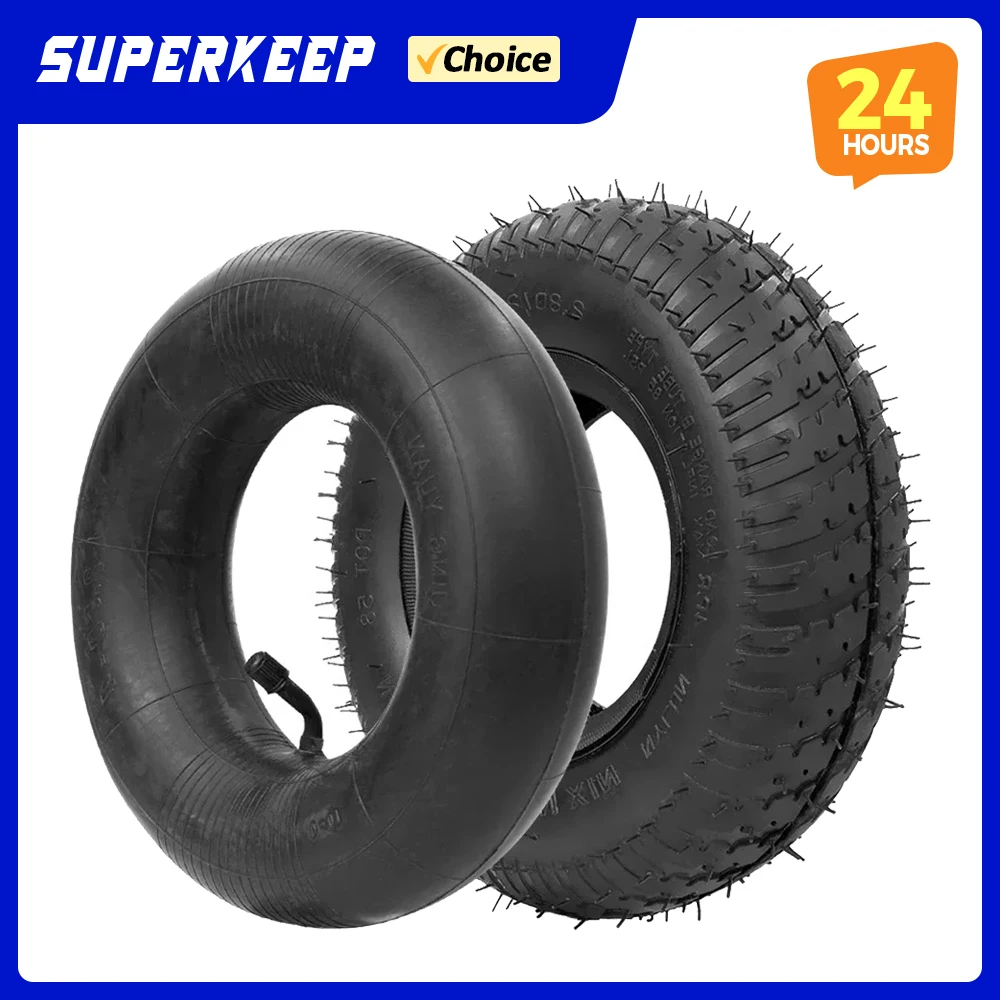 

Off-road Tire and Inner Tube 9 Inch Tire 2.80/2.50-4 for Gas / Electric Scooter ATV Elderly Mobility Wheelchair Durable Parts