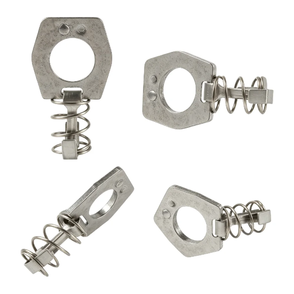 

4PCS RV Water Heater Stainless Steel Door Latch Twist Cam Lock Applicable To Campervans, Travel Trailers,Marine
