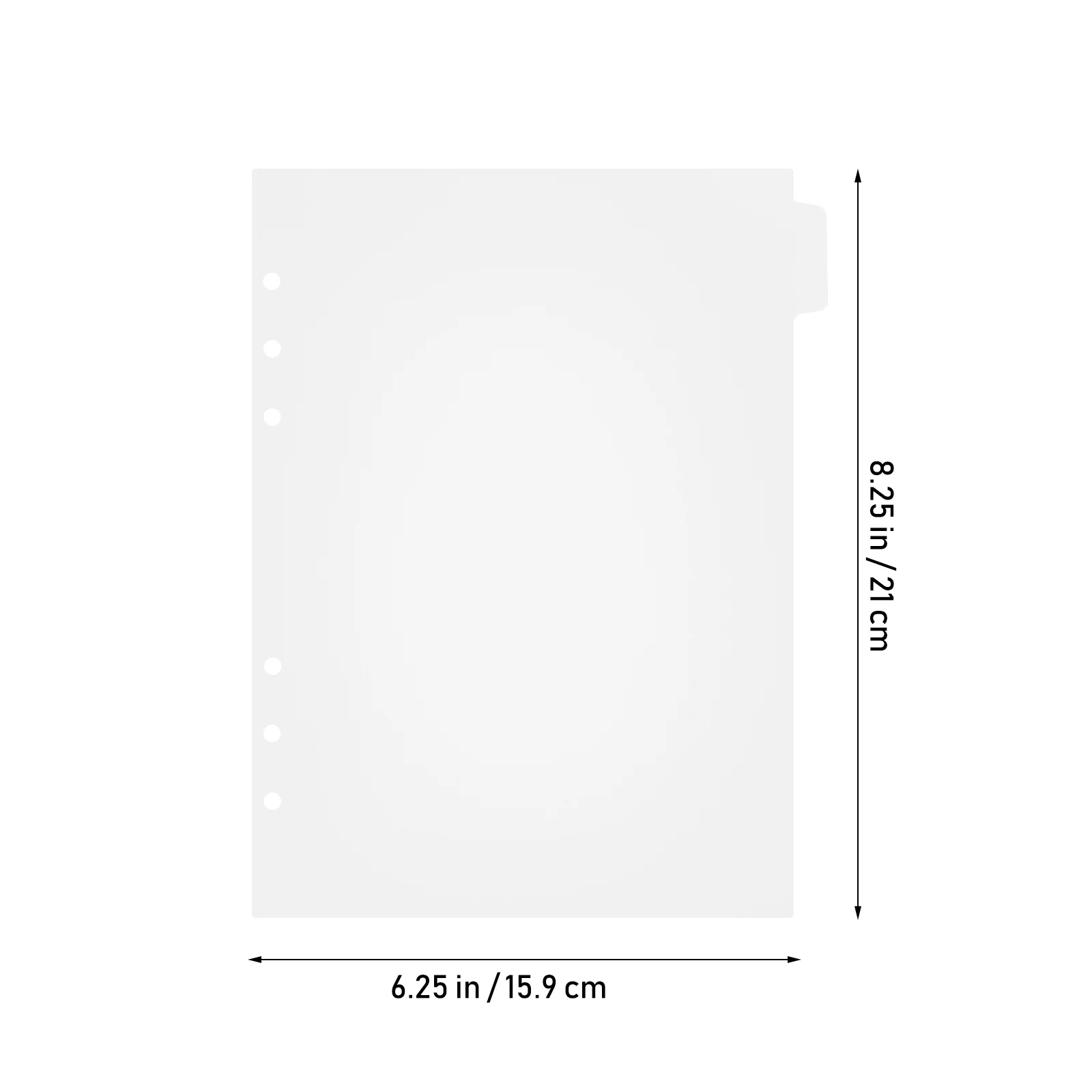 11 divisori per raccoglitori trasparenti divisori per raccoglitori trasparenti con linguette divisori per raccoglitori in plastica 6 accessori per raccoglitori ad anelli