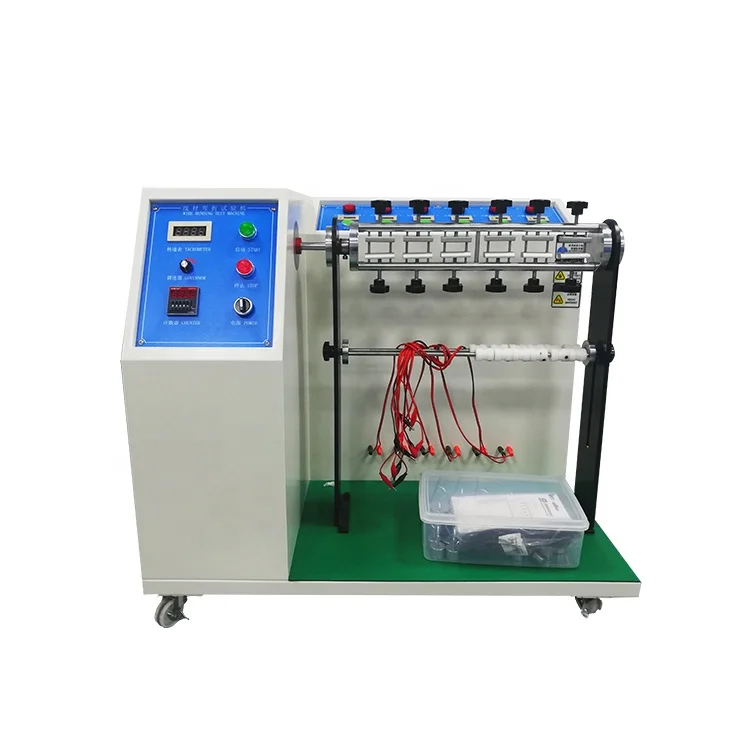 Wire Cable Bending Tester Wire Swing Flexing Testing Machine Power Cord Repeated Bending Durability Tester