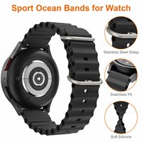 Ocean Strap for Samsung Galaxy Watch 4/5 44mm 40mm/5 Pro 45mm Silicone 20mm/22mm Sport Band Bracelet Galaxy 4 Classic 42mm 46mm