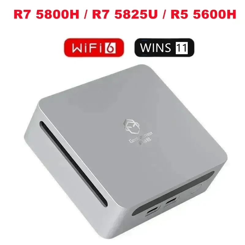 SZBOX Mini PC R7 5800H / R7 5825U / R5 5600H / R7 4800H Win 11 DDR4 3200Mhz NVME SSD WiFi 6 BT5.2 Triple Display Gaming Computer