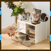Promotion! Desk Organizer With 3 Drawer,Multi-Functional Pencil Pen Holder For Desk,Desk Organizers And Storage With 8 Compartme