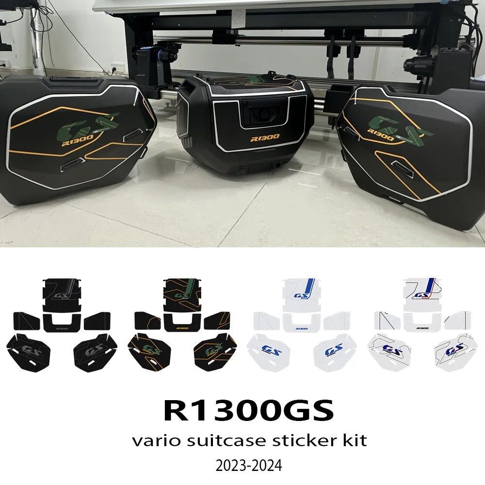 For R1300GS GS 1300 Vario Suitcase Sticker Motorcycles Luggage Cases Protection Sticker Suitcase Decal