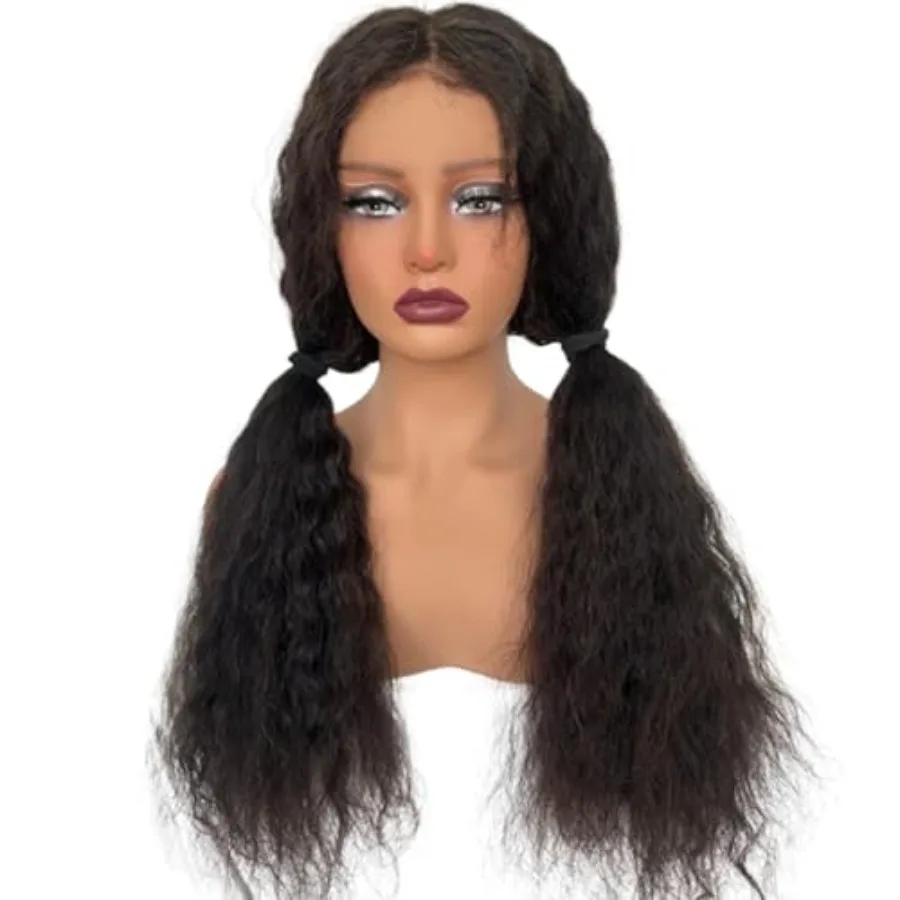 Реалистичная женская голова манекена с плечами, мягкая голова манекена для парика, стильные ювелирные изделия светло-коричневого цвета, модный S