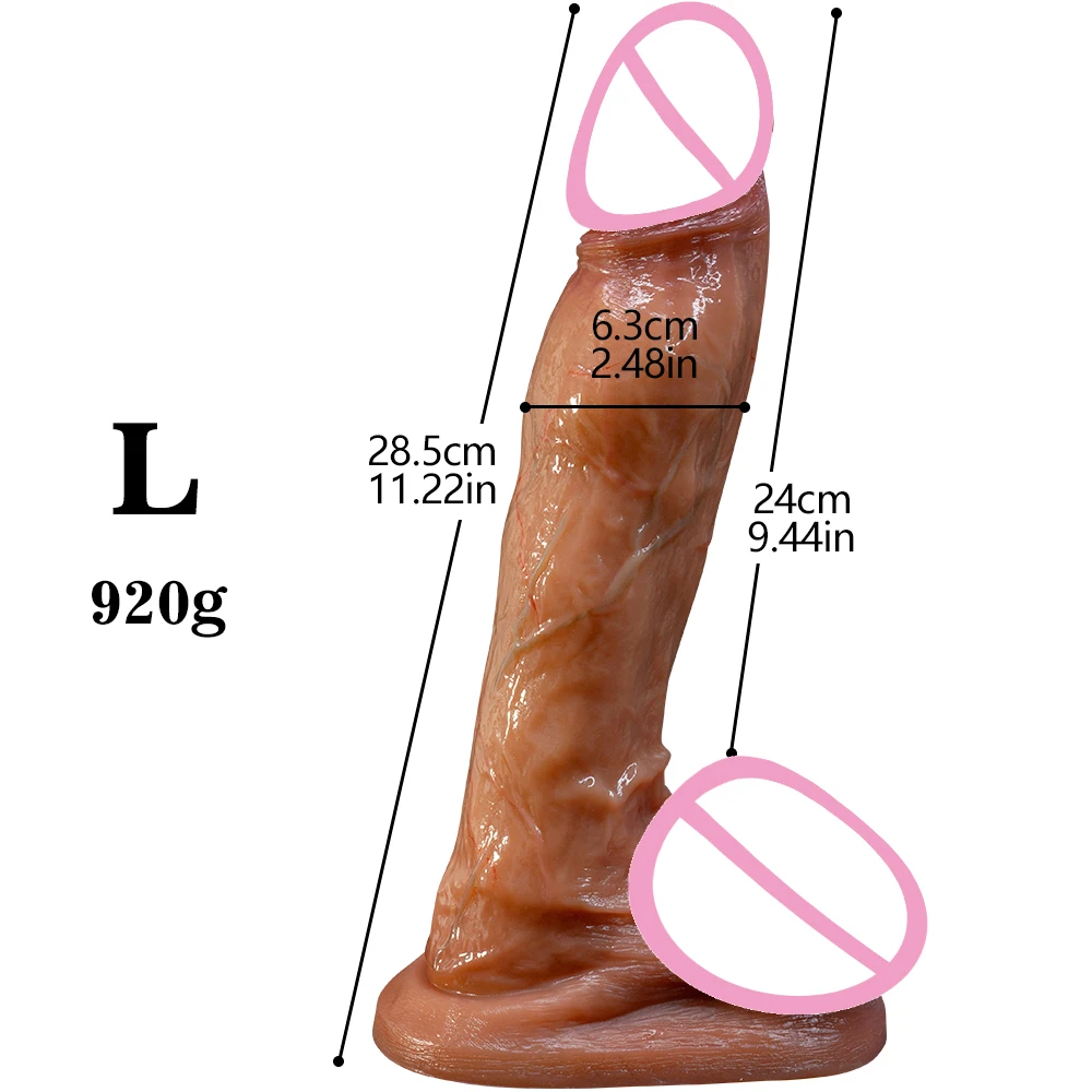 11.2in Huge Dildo Penis Sex Toy for Women Silicone Strong Suction Cup Sex Toys Woman Men Vagina Anal Female Masturbator Adults