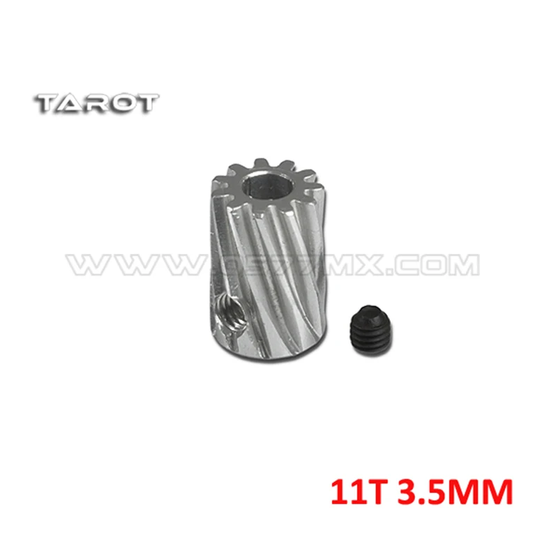 Tarot 11T 3.5mm Motor Slant Thread Gear for Trex 450 helicopter