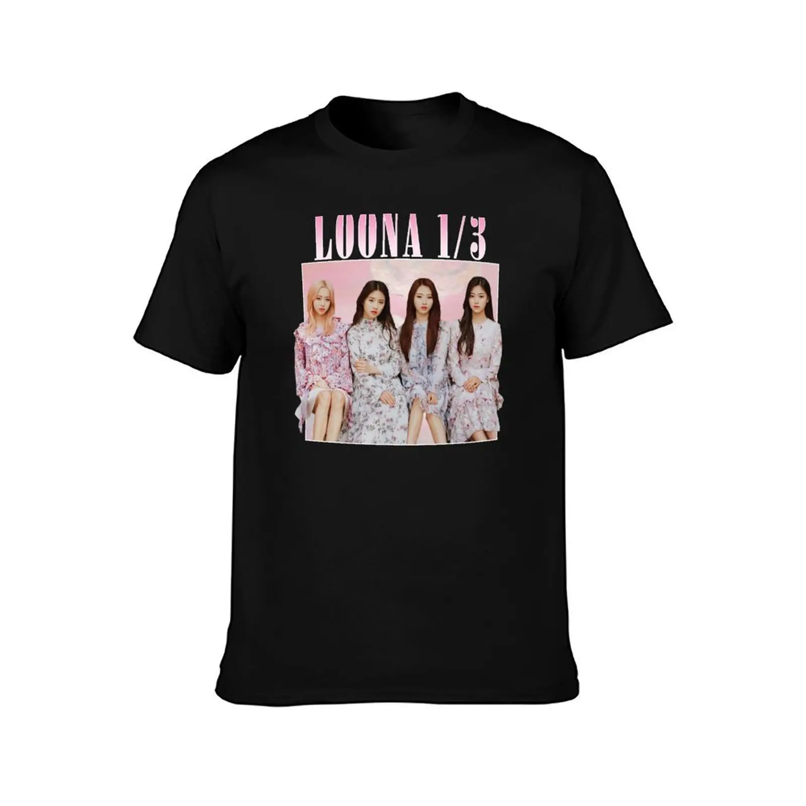 LOONA 1/3 Vintage T-Shirt Casual Street Style Short Sleeve Tee T-Shirt