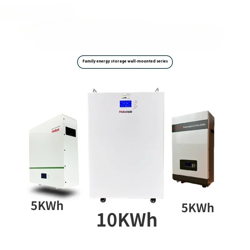 Wall-mounted Energy Storage Battery Solar Photovoltaic Power Generation Lithium Iron Phosphate 51.2V 200Ah Household Energy