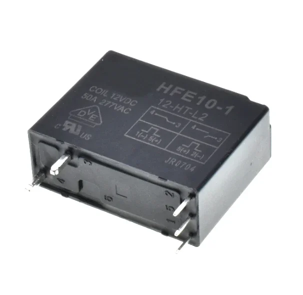 (YTT)HFE10-1-24-HT-L2 HF magnetic holding relay 5-pin 50A HFE10-1-12-HT-L2