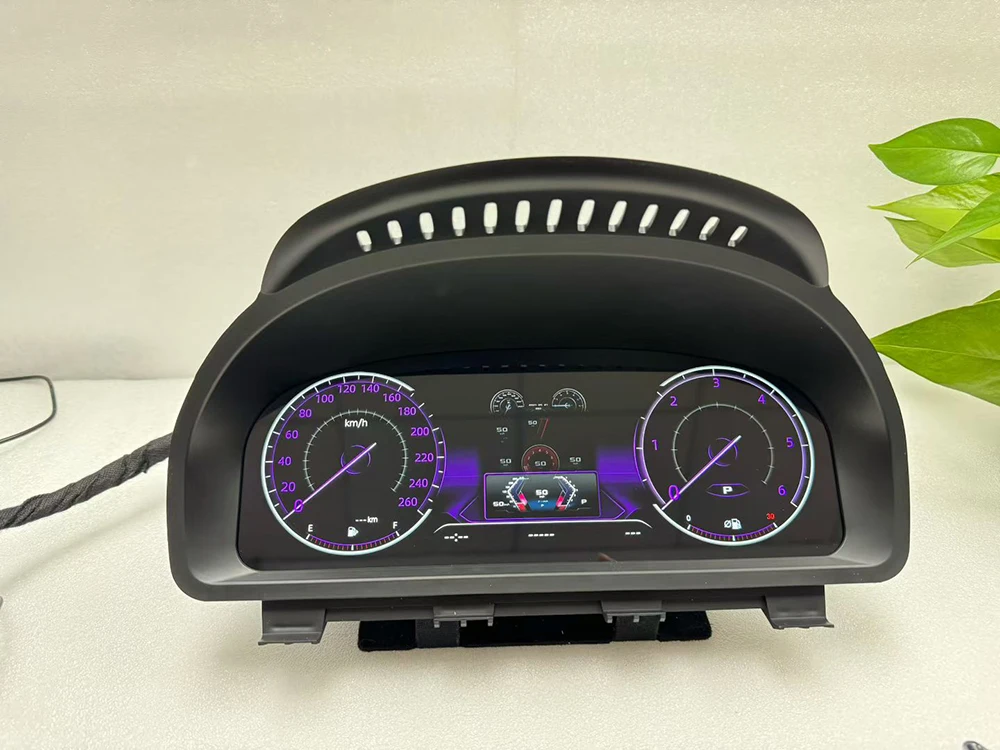 LCD-Dashboard-kompatibles, drahtloses CarPlay Android Auto Hicar 3-in-1 für BMW X5 E70 X6 E71 (2006-2013) Originalsystem CCC CIC – Detail 1