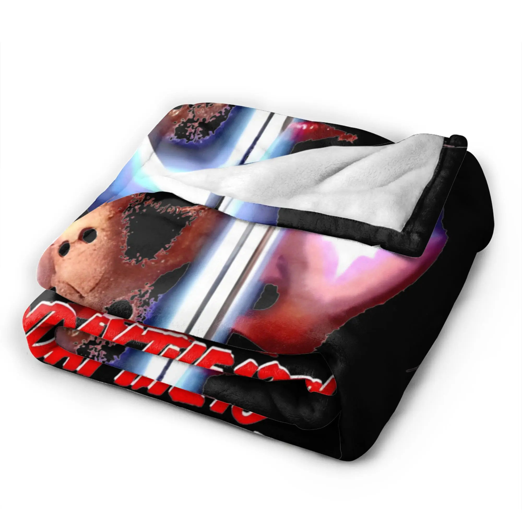 الجمعة جيسون فورهيس 13th بطانية الفانيلا الشتاء الرعب مخيف هالوين المحمولة الدافئة رمي بطانية للمكتب