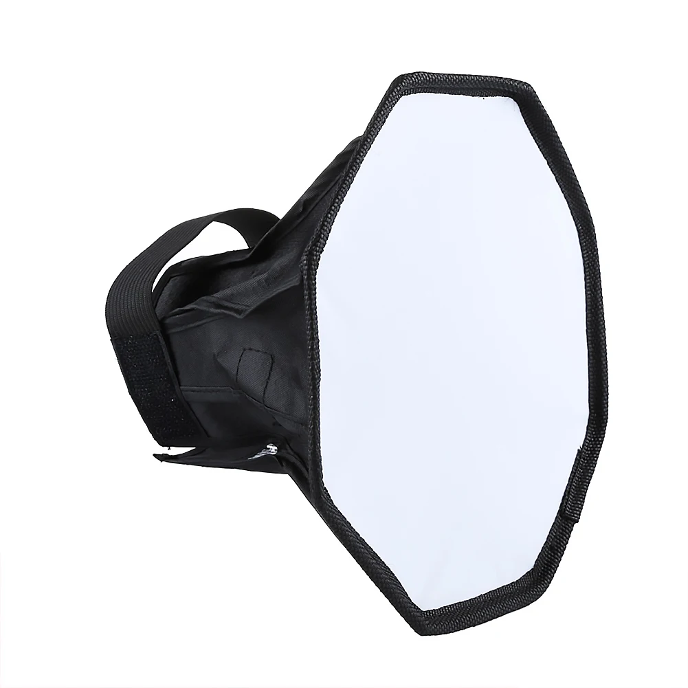 PULUZ Universal 20 cm Ringblitzlicht, Stoff, Softbox, zusammenklappbarer Blitzgerät-Diffusor