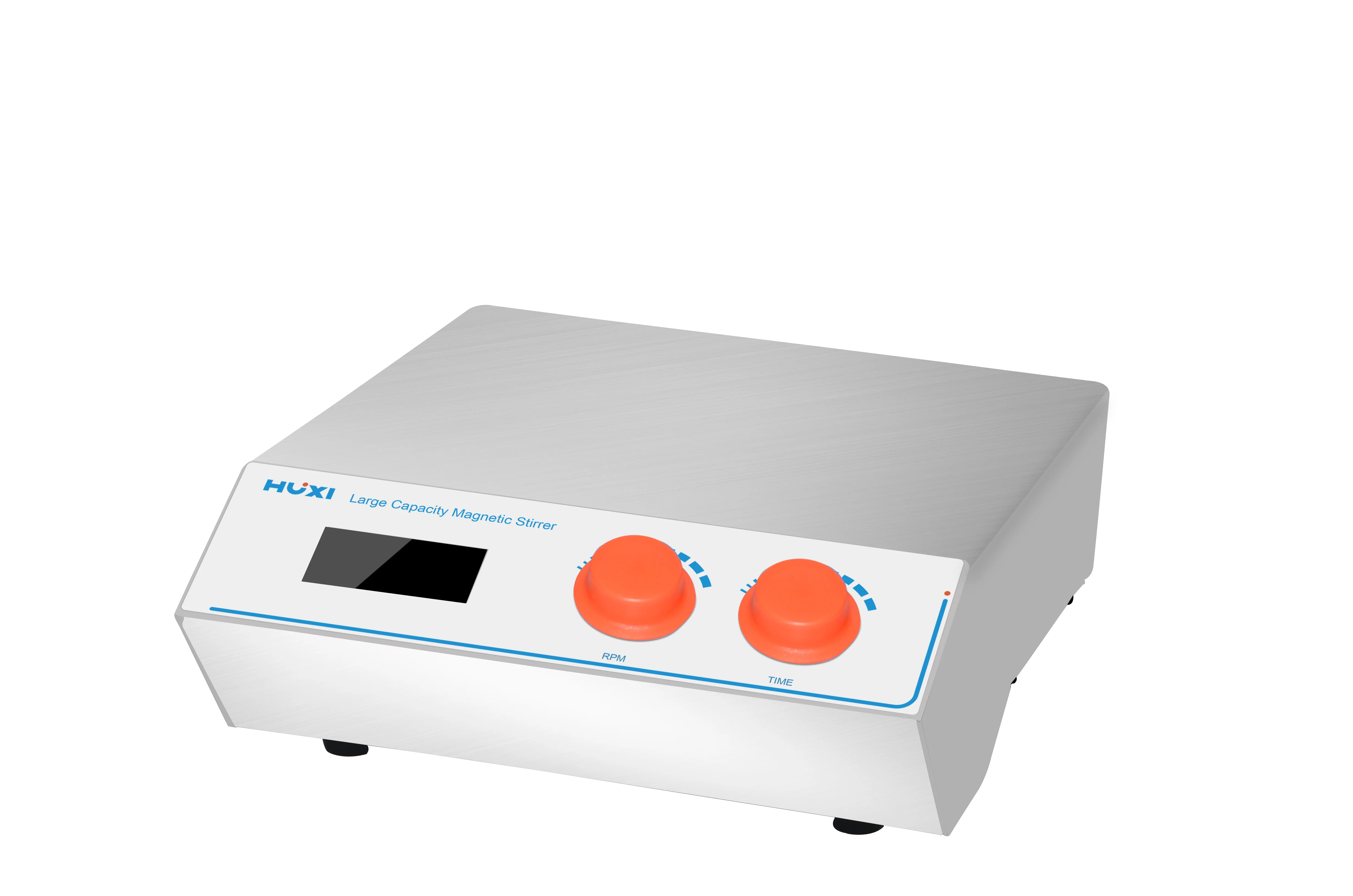 HUXI 1800 U/min Bürstenloser Motor Magnetrührer 5L Edelstahl mit LCD-Mischgerät
