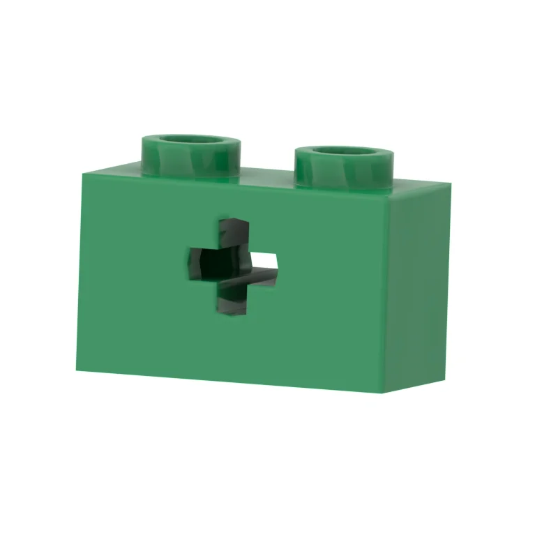 10 stks MOC 3700 52107 32064 32000 11211 1x2 Met Gat Bouwstenen Kit High-Tech Connector Huis Bakstenen Educatief DIY Speelgoed