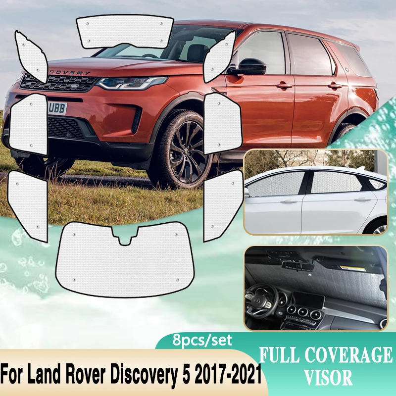 For Land Rover Discovery 5 L462 LR5 2017 2018 2019 2020 2021 Car Windshield Sunshades Sun UV Protection Visor Auto Accessories