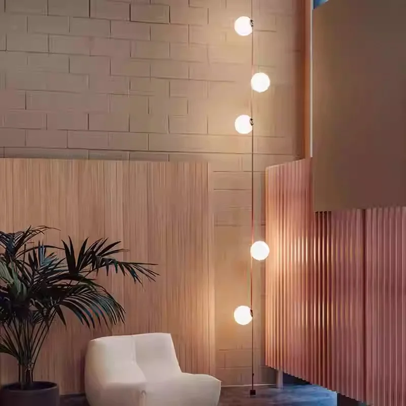 Nordic Minimalist Gürtel Pendelleuchte Italienische Designer Wohnzimmer Loft Duplex Esszimmer Creme Glas Pendelleuchte