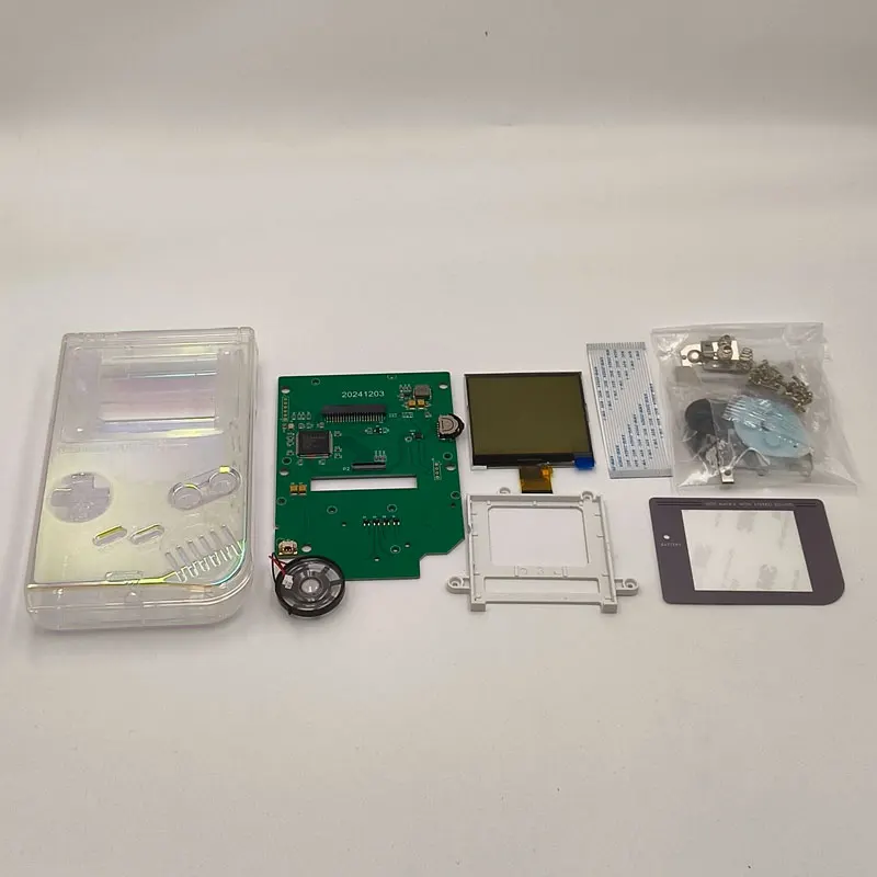 게임보이 GB DMG LCD에 적합한 2.5인치 그레이스케일 화면 설치가 간편합니다. 껍질을 깨지 않아도 됩니다.