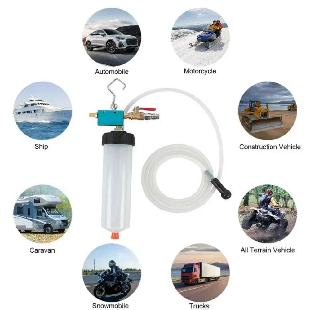 

Brake Fluid Oil Change Tool Auto Hydraulic Clutch Oil Pump Oil Bleeder Replacement Drained Tool for Car Motorcycle Universal Car