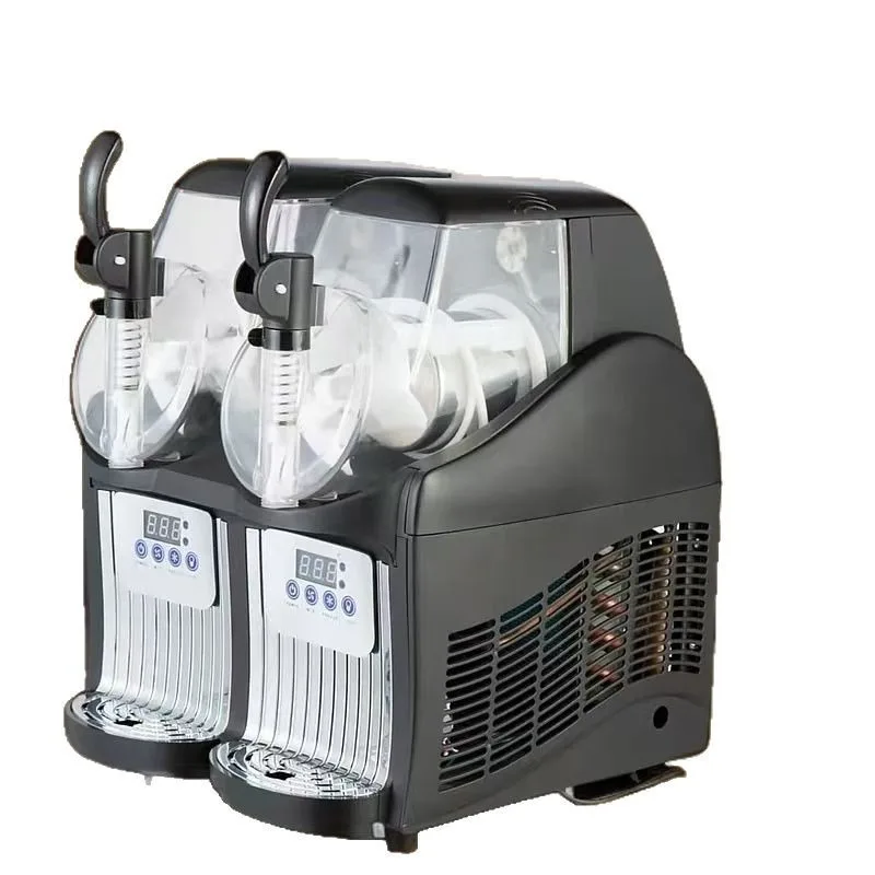 

Small double-cylinder snow melt machine, smoothie machine, household mini automatic desktop