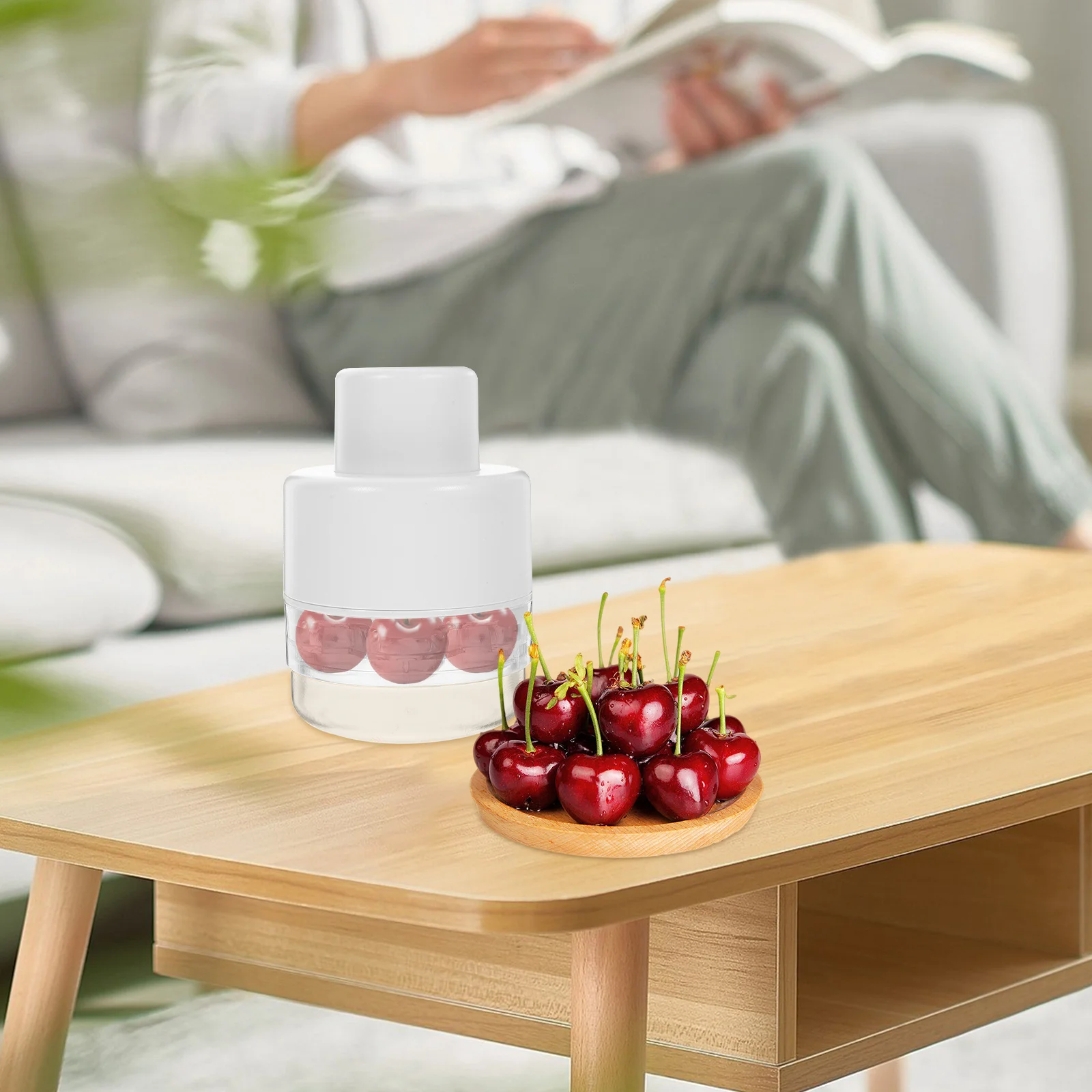 

Cherry Core Remover Press Type Multi-Functional Pit Removing Tool Kitchen Gadget for Cherries Dates Jujubes Fruit Pitter Corer