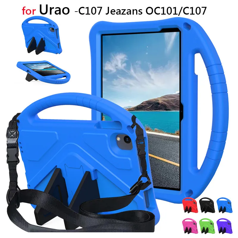 

EVA Case for RAO C107 10.1 Inch 2024 Jeazans OC101/C107 Android 14 Tablet 10.1" Tablet Casing EVA Case Kids Safety Tablet Cover