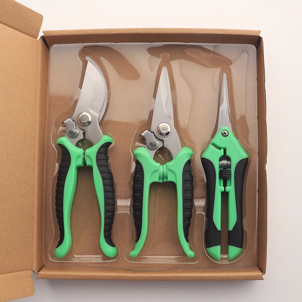 Professional Gardening Scissors - Manual Pruning Shears for Flowers, Branches, Fruits & Plants, Ideal Floral & Potting Tool