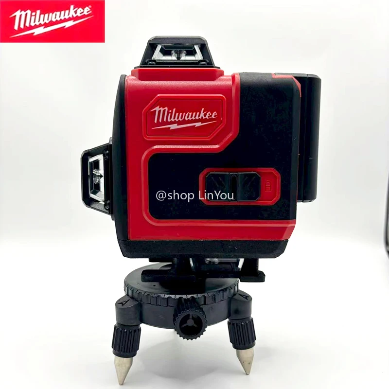 Milwaukee nível laser verde 16 linhas 4d autonivelante 360 horizontal e vertical feixe de nível laser super poderoso