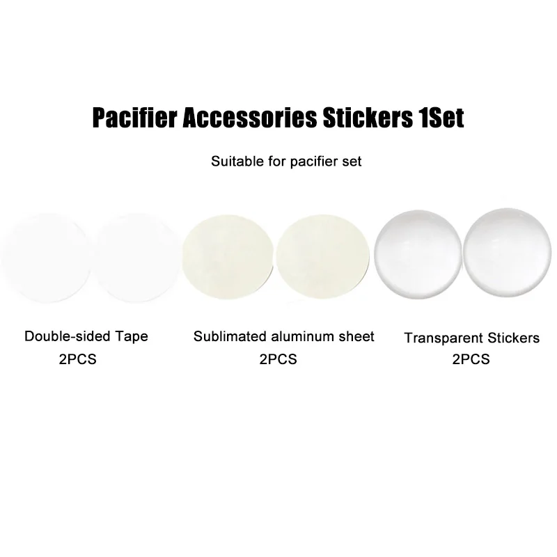 6PCS Stickers Suitable for Pacifier Set