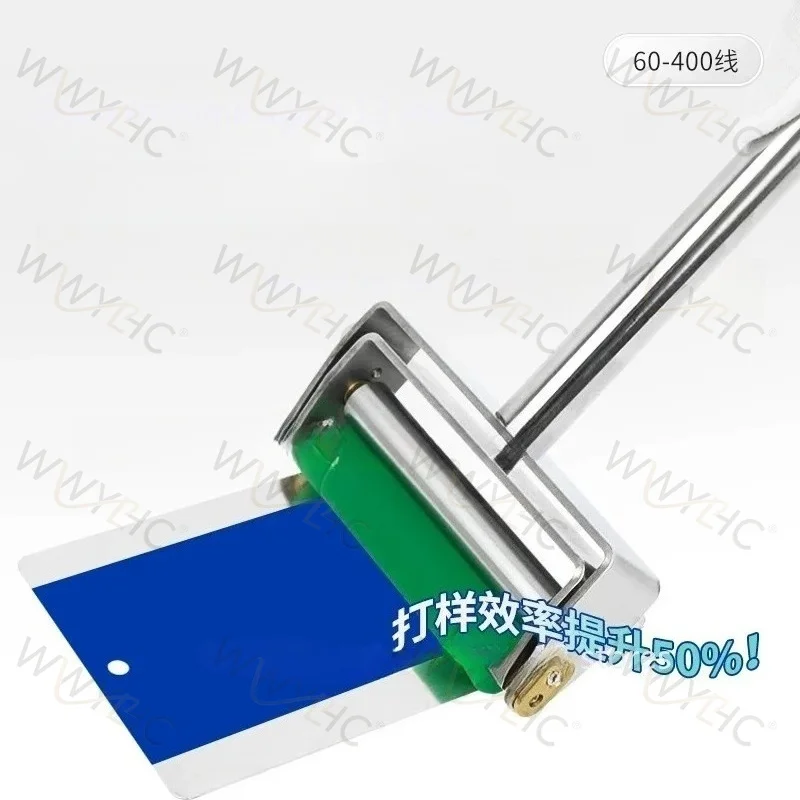 Direct Push Manual Ink Proofer, Metal Anilox Roller 80-400mm Line for Gravure Printing