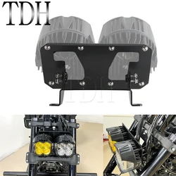 For Harley Softail FXFB FXFBS Fat Bob For Baja Designs LP4 Pro LED Light Lighting Bracket Combo Kit Headlight Mount Holder Frame