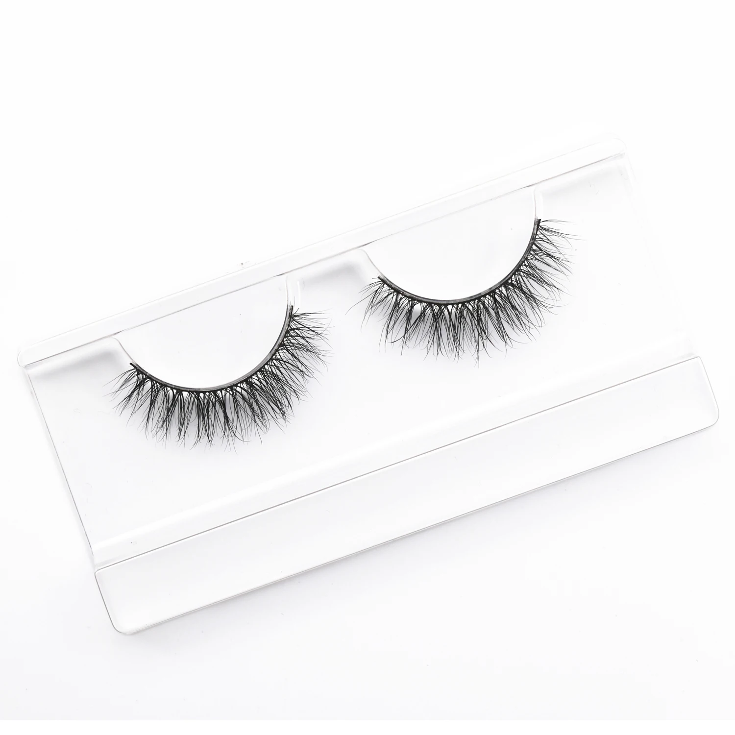 G08 Mink Lashes Fluffy Round Lashes Luxe Lash Lightweight Lashes Natural Wispy Lashes 3D Mink Eyelashes Makeup Lashes Extension