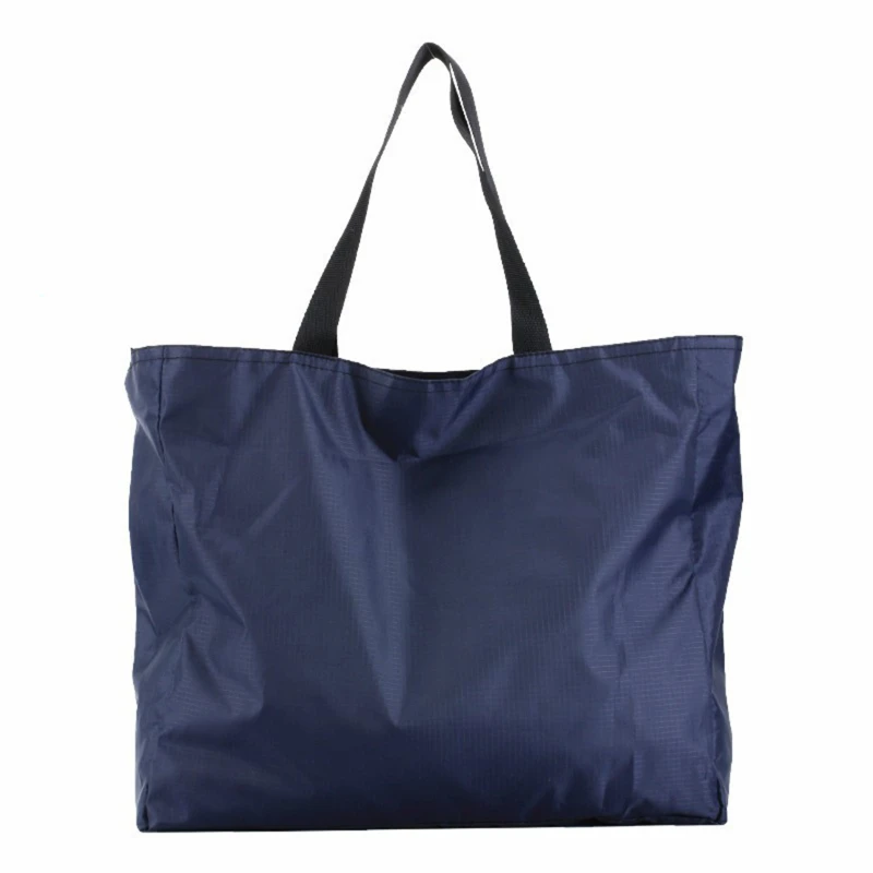 NONE Neue Mode Wasserdichte Reisetasche Große Kapazität Handheld Tasche Solide Lagerung Beutel Frauen Nylon Klapp Gepäck Handtaschen 4