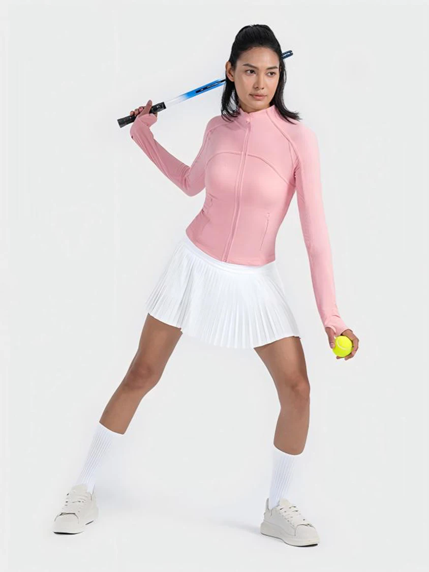 

Tala Training Zip Up Jacket With Pockets/ Tight Track Top/ Activewear/ Training Coat