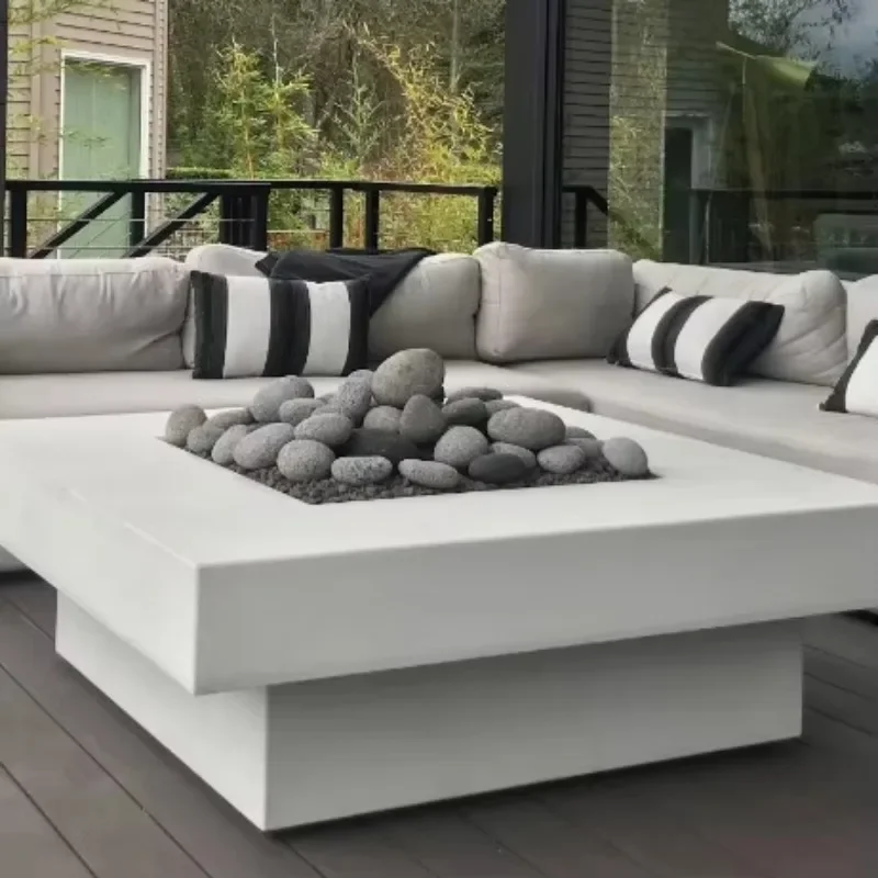 Outdoor Sofa Set Fire Pit Table Customized Outdoor Furniture Patio Fire Pit Pool Gas Fire Bowl/pit