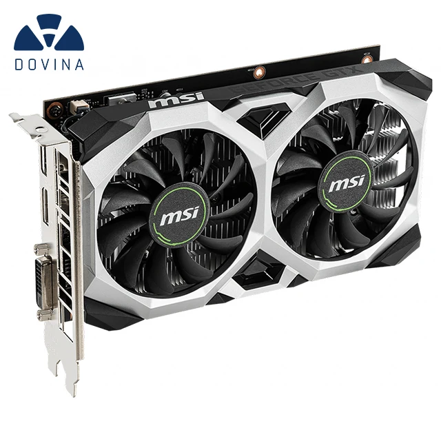 Graphics Card Low Profile Gtx 1650 4Gb 1650 Graphic Card Suit Fpr Silent Gpu Server Case