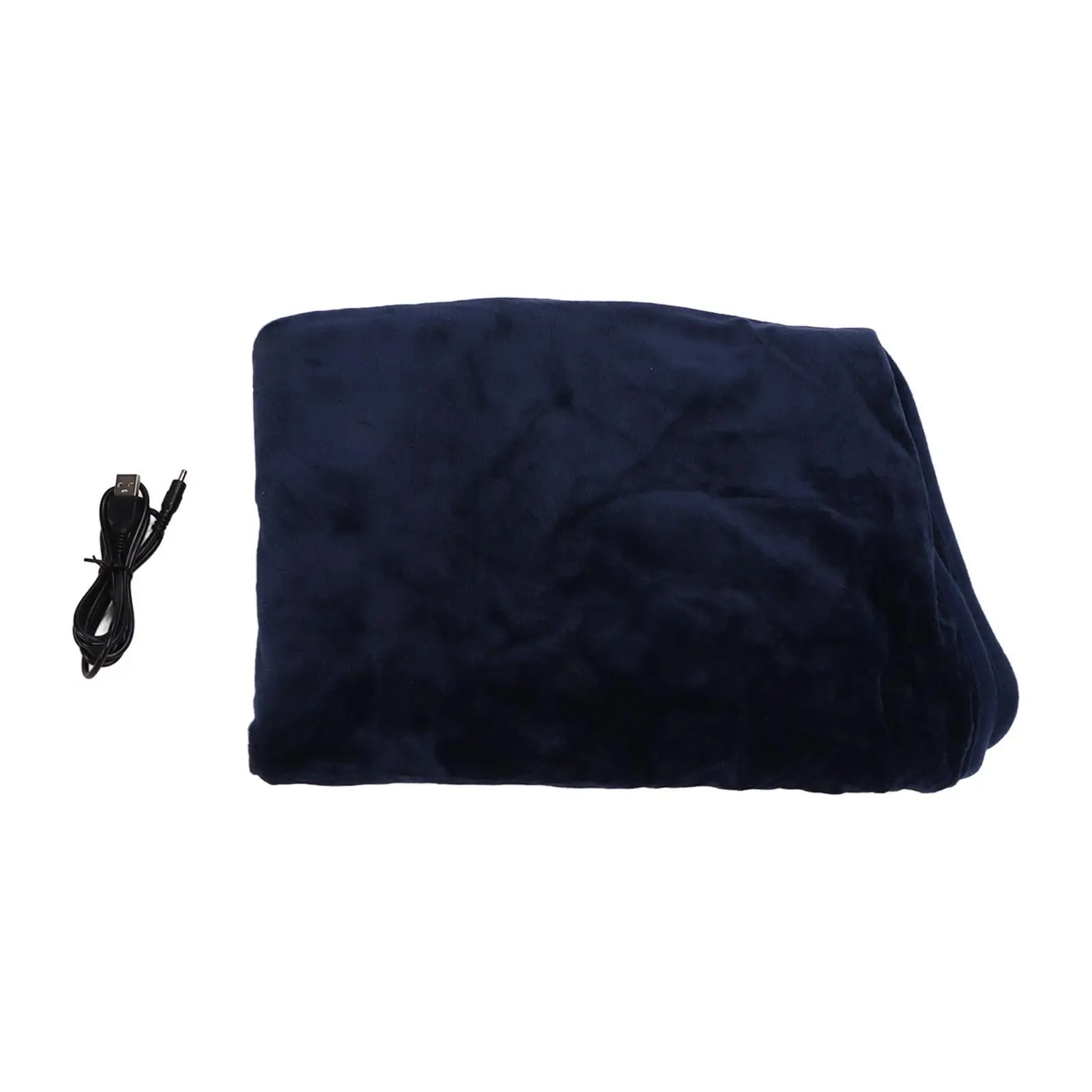 Fast Heating USB  Blanket - Skin-Friendly Non-Woven Polyester, Low Radiation, Ideal for camping & Outdoor Use