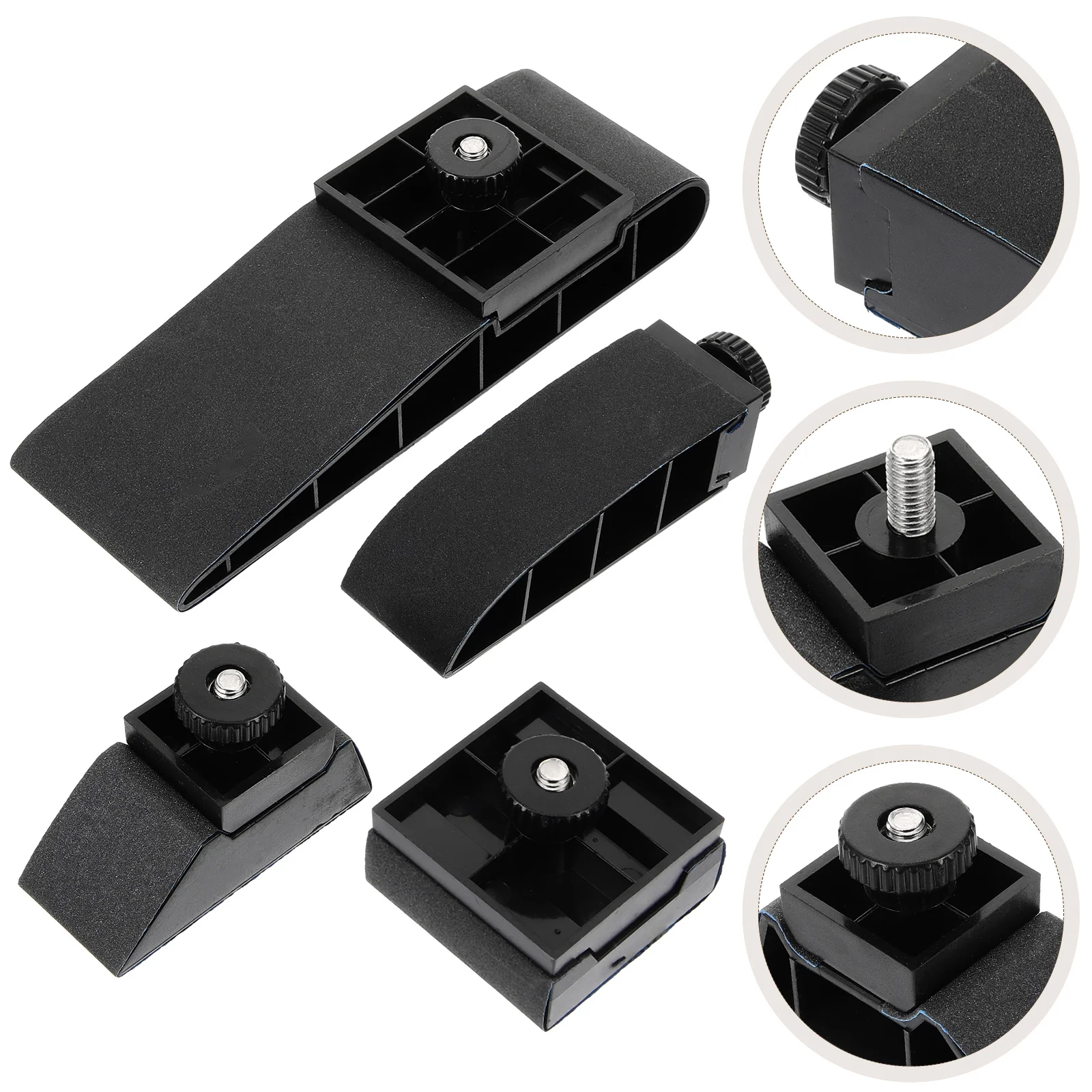

1 set Sandpaper Wood And Equipment Woodworking Plastic Corners Sanding Block Handheld Manual Sanding Block