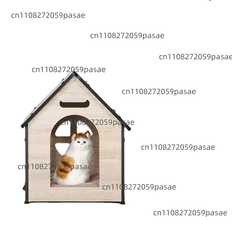 Eco-friendly large dog house stylish wooden pet cage for indoor and outdoor dog houses