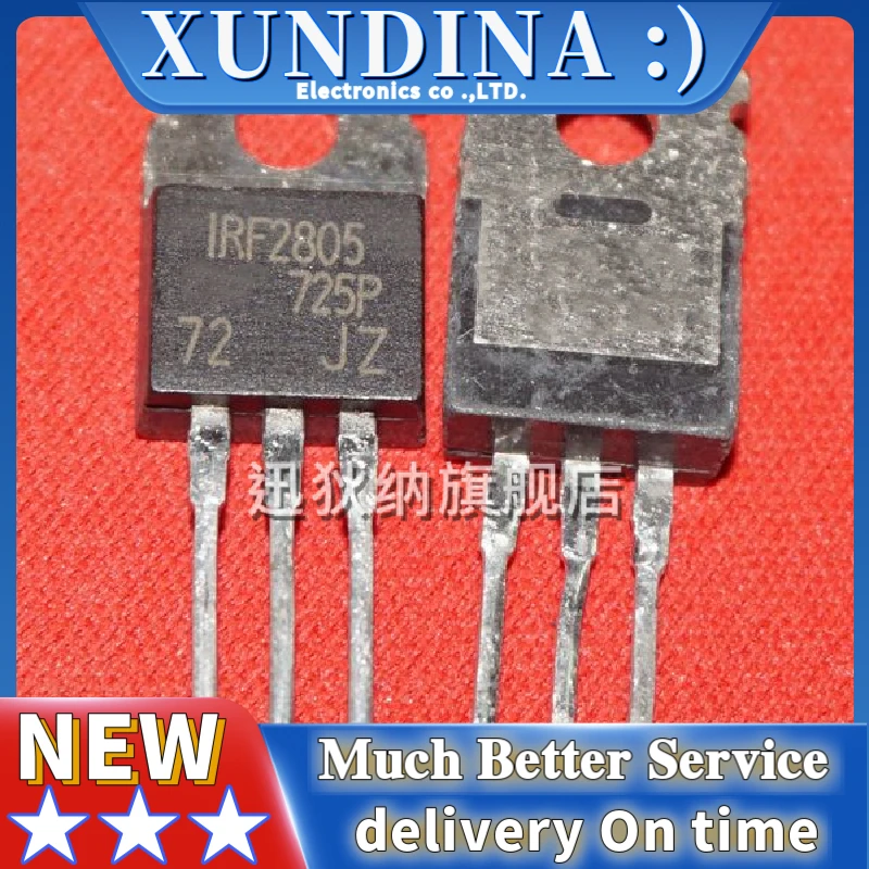 5PCS/LOT IRF2805PBF IRF2805 TO-220 new and original IC