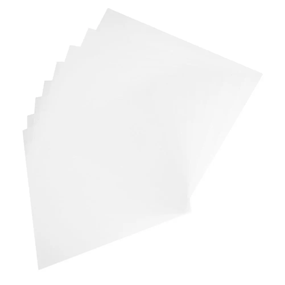 

8pcs Pvc Transparent Hard Sheets Light Diffuser Filters For Color Mixing Light Transmission Flash Gels Lighting Filter Supplies