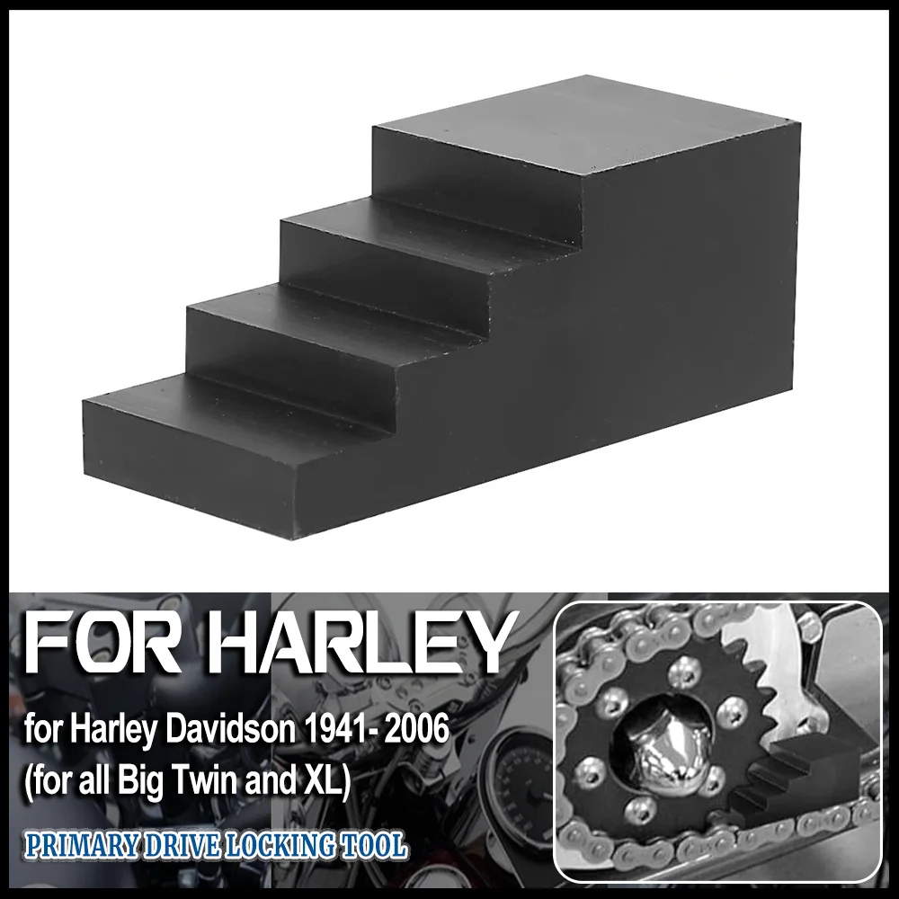 

Primary Drive Locking Tool Lock Hub Nut Chain Lock for Touring Electra Glide Road King Softail Dyna Sportster Twin Cam Engines