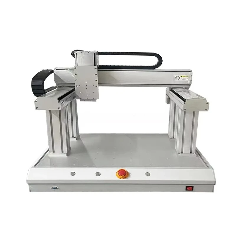 Gantry Type Three-Axis Liquid Filling Machine XYZ Gluing Machine Desktop Platform Glue Dispensing Machine