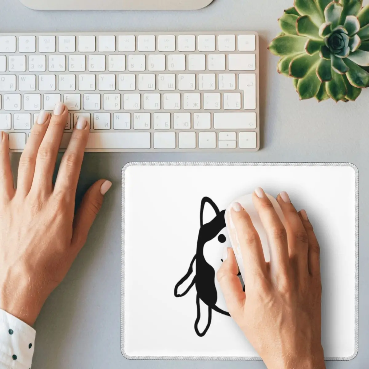 Коврик для мыши Shiba Inu, коврик для компьютерной клавиатуры, коврик для мыши, игровой коврик для ноутбука, офисные аксессуары, настольные коврики