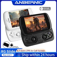 ANBERNIC-consola de juegos portátil RG Slide, pantalla integrada LTPS de 4,7 pulgadas, Android, 5000mAh, compatible con WIFI, FOTA, 1080p-DP, transmisión de salida